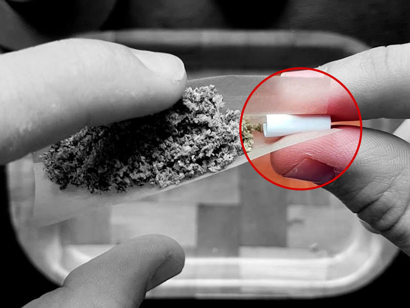 Благодаря штакету дурь не залетает в рот и лучше тяга Фильтр для самокруток - штакет