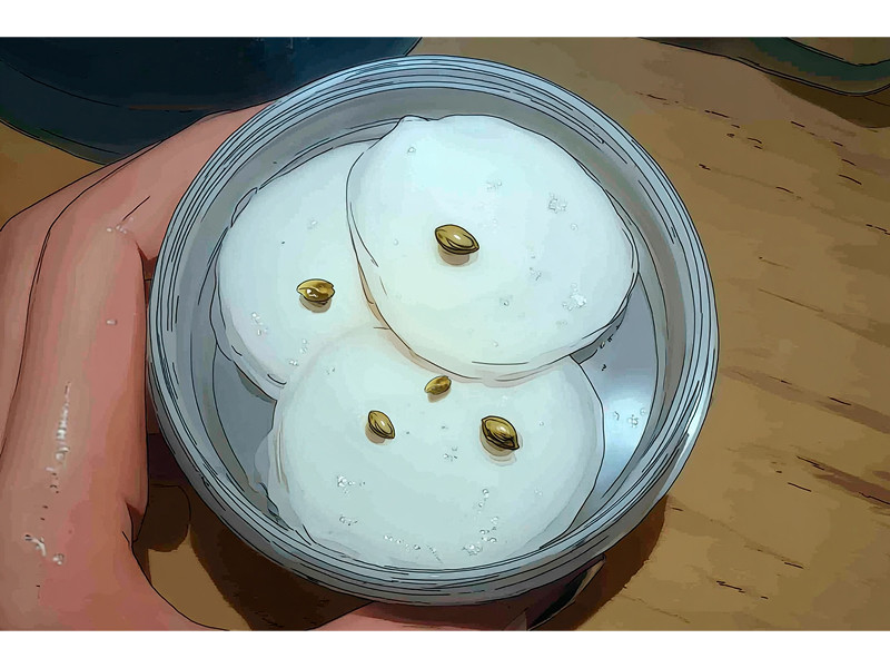 Этап второй – проращивание семян конопли