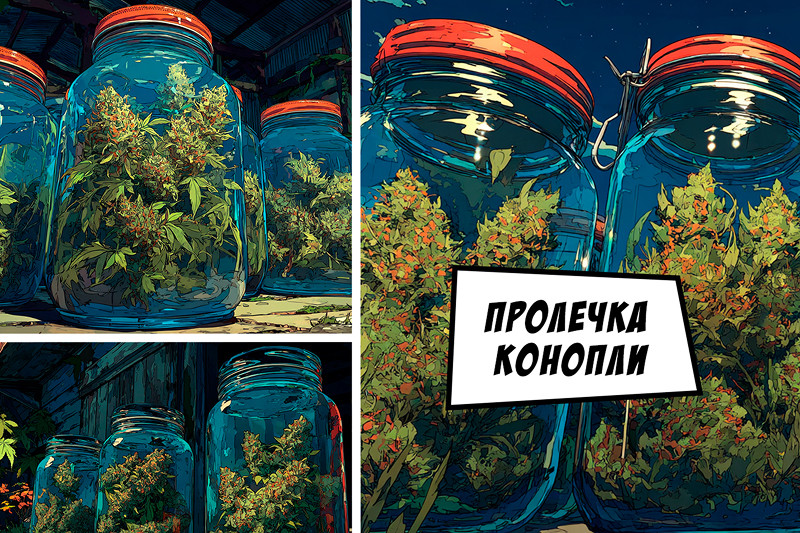 Пролечка марихуаны